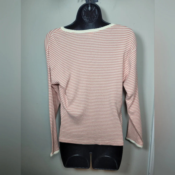 Gap Striped Button Front Sweater Cardigan sz XL - Picture 2 of 8